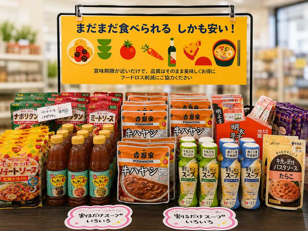 賞味期限間近商品